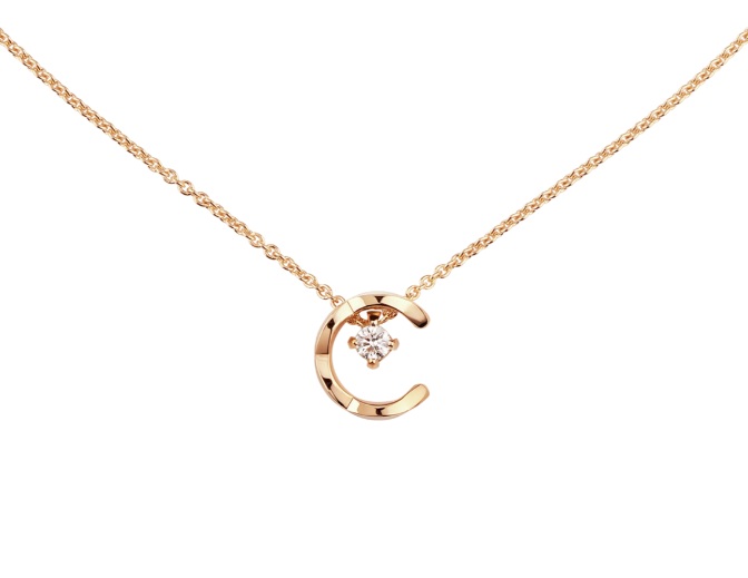 코코 크러쉬 C 목걸이 다이아 